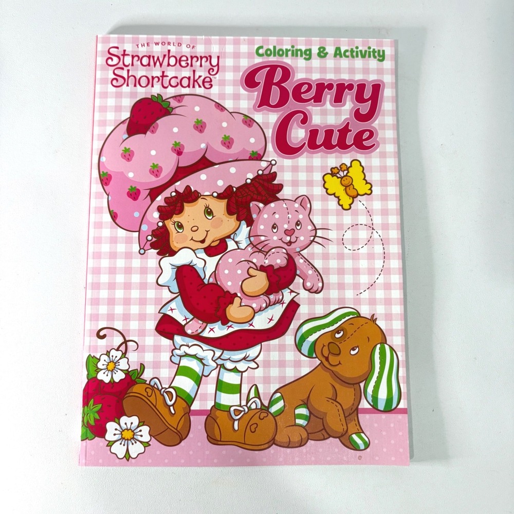 Strawberry Shortcake Berry Cute Coloring and Activity Book Dreamtivity 2020